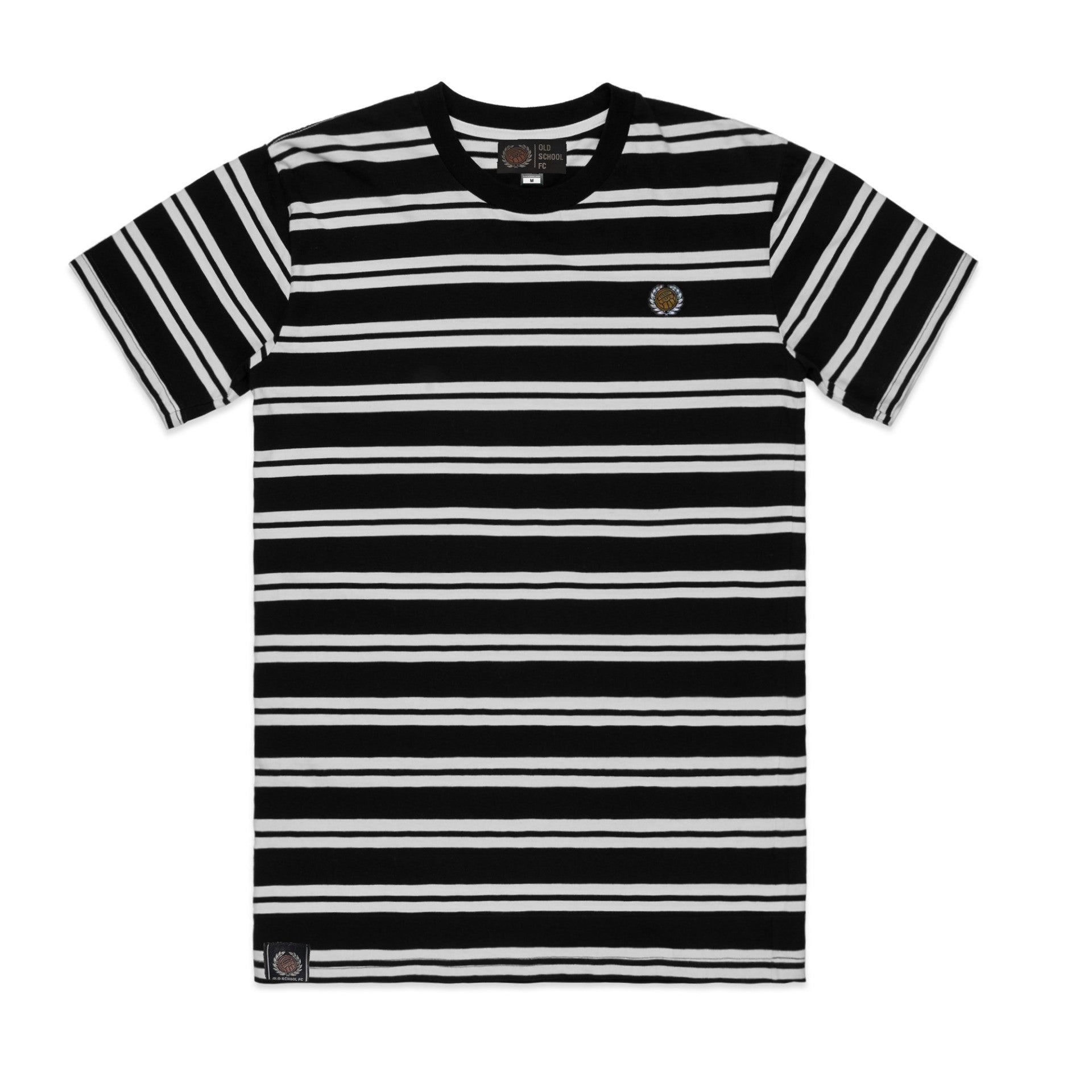 black white lining t shirt
