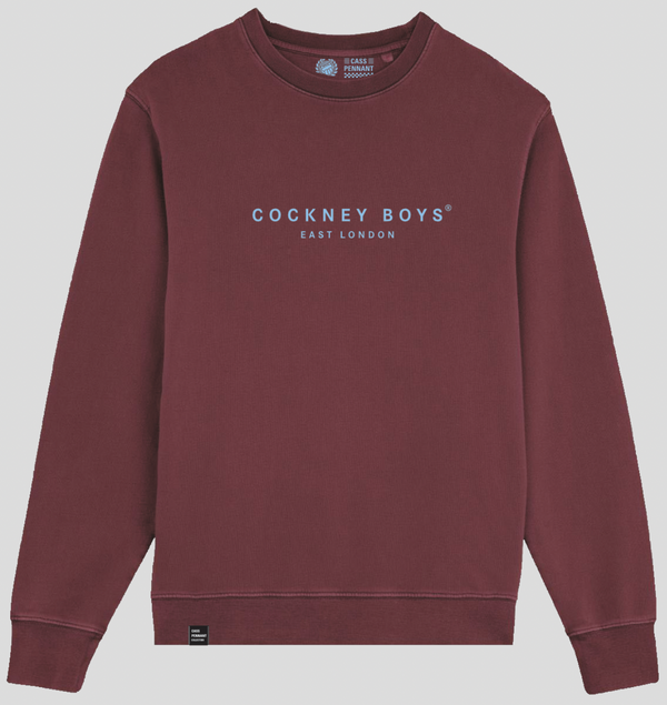 Cockney Boys Sweater - claret