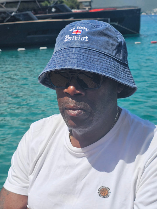OLD SCHOOL PATRIOT BUCKET HAT - ENGLAND
