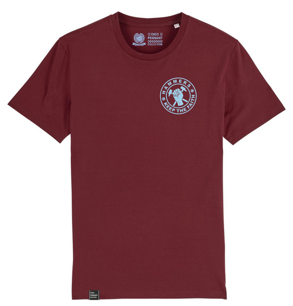 HAMMERS KEEP THE FAITH - T-Shirt - claret