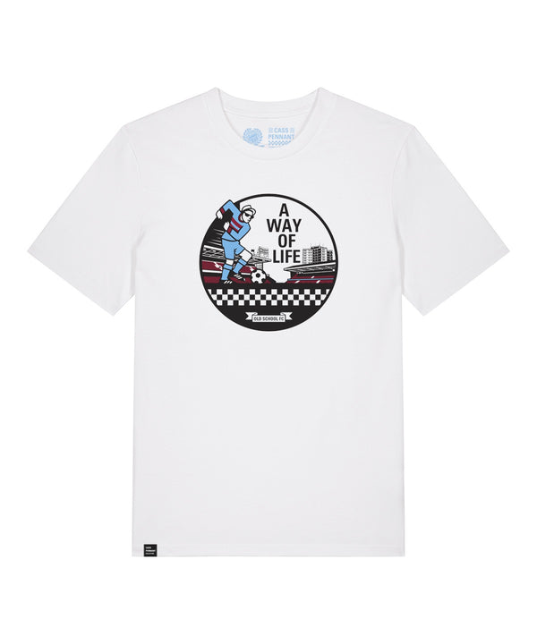 A Way Of Life - Upton Park T-Shirt - white