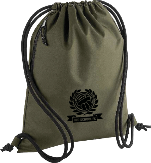 Old School FC - Zip Pocket Drawstring Bag - 3 Colourways