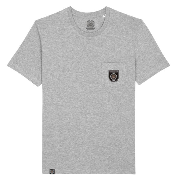 Shield Logo Pocket T-Shirt - white