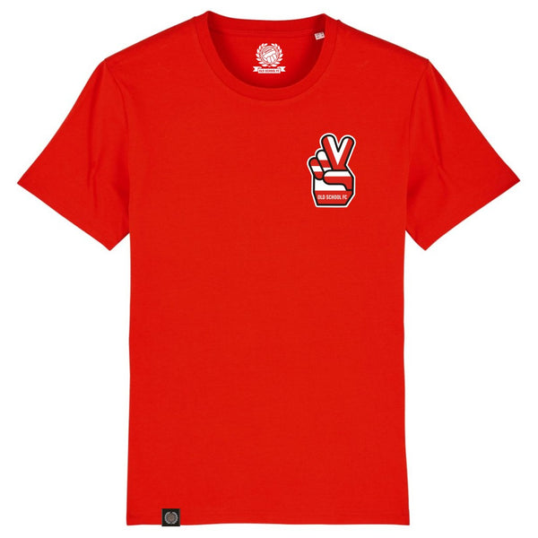 V-Sign T-Shirt - Red