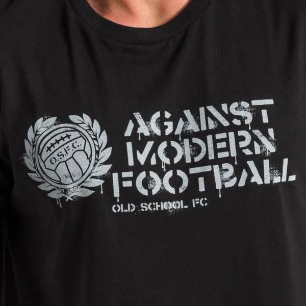 Against Modern Football T-Shirt - black